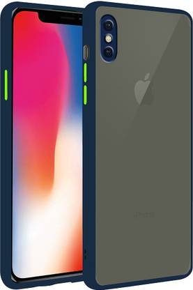 Flipkart SmartBuy Back Cover for Apple iPhone X, Apple iPhone Xs Matte Finish Smoke Cover