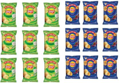 Lay's Green and blue combo pack 540 gm Chips
