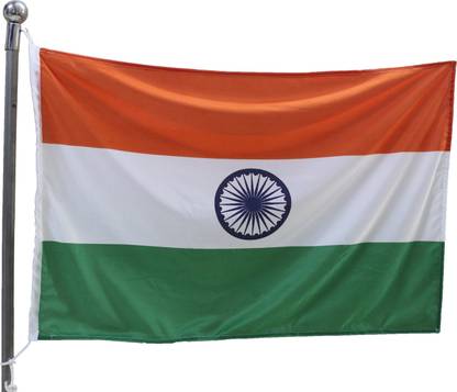 FlagSource Indian National Flag Rectangle Outdoor Flag