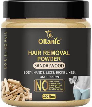 Oilanic Sandalwood Hair Removal Powder 100gm Wax