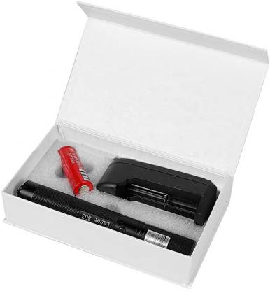 InfraHive 5 In 1 Long Target Green Ray Laser Pointer Pen (532 nm, Green)