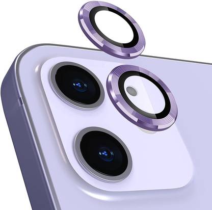 Mobilive Camera Lens Protector for iPhone-12-Pro 3D Lens Ring Protector Scratch Resistant (Pack of 1)