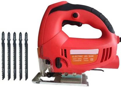 Al Hutaib Tools HEAVY DUTY JIGSAW MACHINE WITH 5 BLADES 2 inch Straight-line Sander