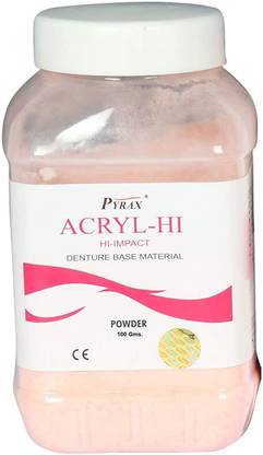 pyrax ACRYL HI-IMPACT DENTURE BASE MATERIAL (VEIND, 200 Gms.) Dental Elevator
