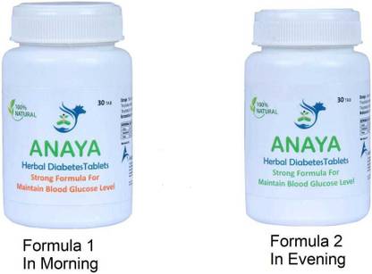 Anaya HERBLE DIABETIC TABLET SET OF 2 PACK