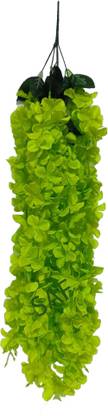 saf 2 FIT HYDRANGIA FOLLING (GREEN) Multicolor Hydrangea Artificial Flower