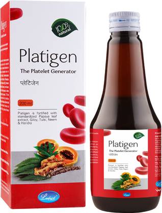 Leeford Platigen Platelet Generator Syrup 200ml Pack of 3