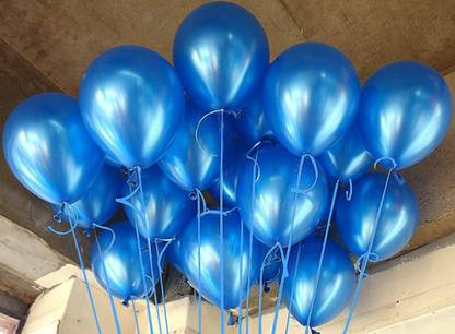 Prihit Solid Latex Balloons for Anniversary Birthday Wedding Engagement Pack of 50 Balloon