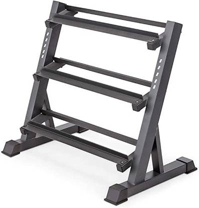 Nannu 3 Tier Dumbbell Rack for Weight Storage, Home Gym Organizer Dumbbell Stand