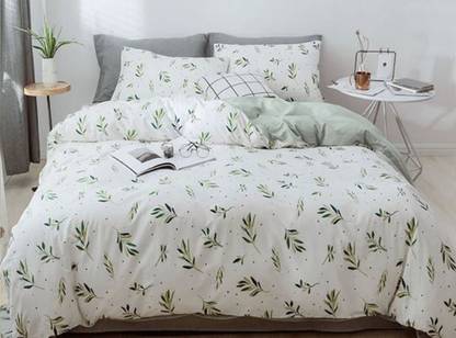 Surprise Home Linen Cotton King Flat 300 TC Printed Bedsheet