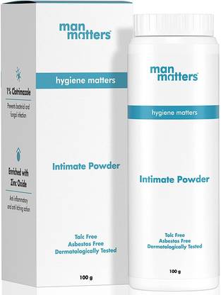 Man Matters Anti-Fungal Intimate Powder | Fights Bacterial Infections | Masks Sweat And Odor