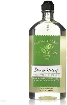 Bath and Body Works Aromatherapy Stress Relief Eucalyptus Spearmint Body Wash