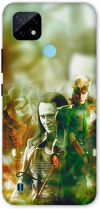 NDCOM Back Cover for Realme C20 Loki Printed