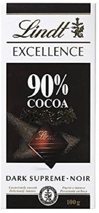 LINDT 90% Cocoa dark Supreme Bars