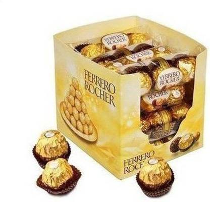 FERRERO ROCHER Imported Chocolates (16 x T3 Packs) Truffles