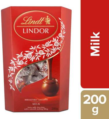 LINDT LINDOR Milk Chocolate Truffles