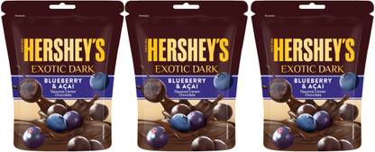 HERSHEY'S Exotic Dark Blueberry and Acai Truffles