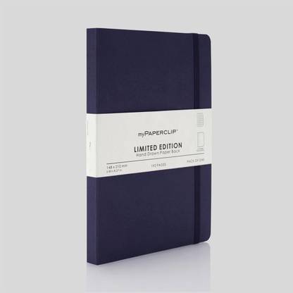 myPAPERCLIP Limited edition A5 Notebook Checked 192 Pages