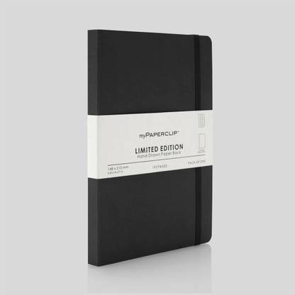 myPAPERCLIP Limited edition A5 A5 Notebook Checked 192 Pages