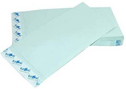 Iconic envelopes 11x5 inch size Blue Self Adhesive Cloth Lined envelopes, Lamination inside, Used for secure mailing Business Documents Pouch Envelopes
