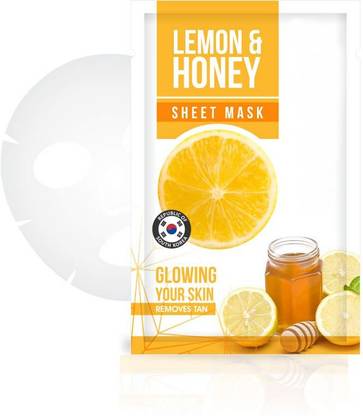 VERGE Lemon and Honey Face Serum Sheet Mask