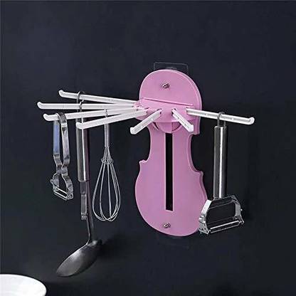maa creation 7 in 1 Pull Type Hanger, Multifunctional Retractable Wall-Mounted Pull-Out Rack Hook 7