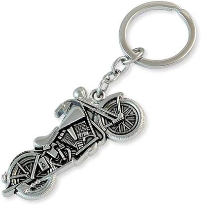 madwolf Chrome Plated Bike Key Chain Ring Key Chain