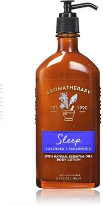 Bath and Body Works Aromatherapy Sleep Lavender Cedarwood Body Lotion