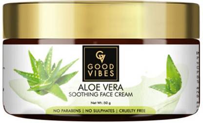 GOOD VIBES Soothing Face Cream - Aloe Vera