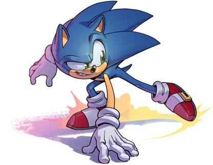 Sonic the Hedgehog (Anime Series) Matte Finish Poster Paper Print