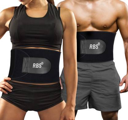 RBS (FREE SIZE) FITNESS BELT, Fat loss sweat slimming belt men and women Slimming Belt