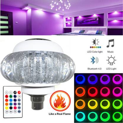 Triangle Ant Smart Led Light Bluetooth Speaker Bulb Multicolor Disco Party Single Ball In India Triangle Ant Smart Led Light Bluetooth, Disco Ball Light Fixture Cost