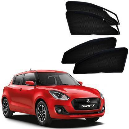M Tech Side Window Sun Shade For Maruti Suzuki Swift