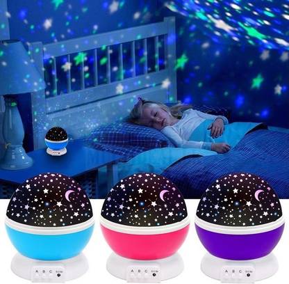 Fulkiza Sky Star Master Dream Rotating Projector Lamp, Romantic Night Lamp