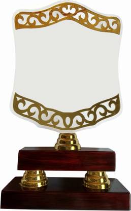 Miniwear Overseas Acrylic (Transparent) Trophy Pack of 15 Pcs For Corporate ,Schools, Functions Trophy