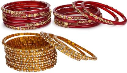 Glass Bangle Set