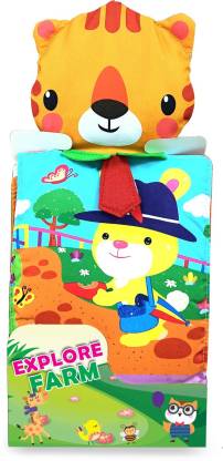 Cloth Fabric, Height Chart Story Book, Cloth Book, Stuffed toy.