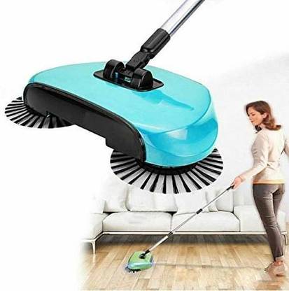 Cospex All in one Sweep Drag 360* Multi Functional Broom Machine for Home & Office Plastic Wet and Dry Brush