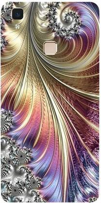 Skyhawk Back Cover for Vivo V3 Max Multicolor Design Image