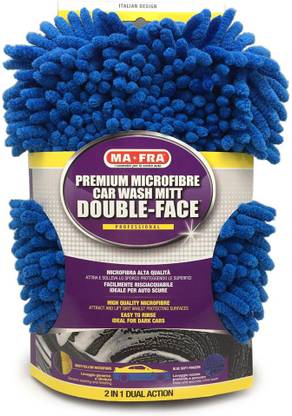 MA*FRA Professional Microfiber Double Face Glove, Microfiber Cloth for Car, Microfiber Car Cleaning, Exterior Car Detailing, Removes All Kinds of Dirt, in A Few Passes and Without Scratching, 180g Dry Cotton Cleaning Cloth