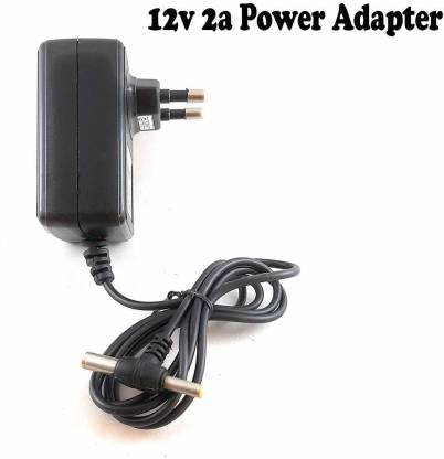 samest 12v 2a Power Adapter DC Power Adapter, Powers Supply, Charger, 2 in 1 Power Adapter (2.5mm PIN) for Router, Set TOP Box/DTH (in-Digital, DEN,HATHWAY, SITI Cable STB) (12V-2A) Electronic Components Electronic Hobby Kit