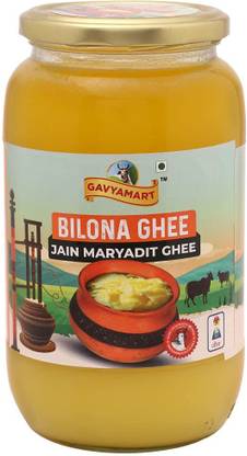 Gavyamart Natural Desi kankrej Cow Organic A2 Ghee, 1000ml Ghee Tin