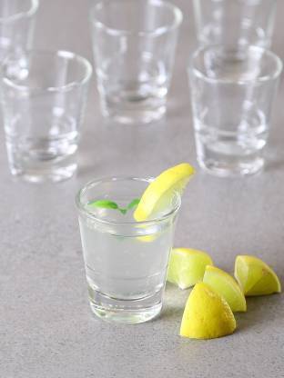 LaOpel (Pack of 6) Vodka 30ml Shot Glass Glass Set Shot Glass