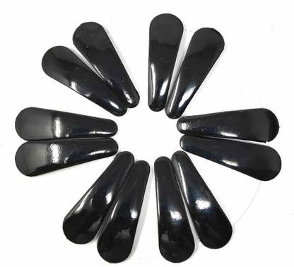 Point Out HIGH QUALITY Black Plastic on Metal Tik-Tak Hair Clips for Girls and Women Tic Tac Clip