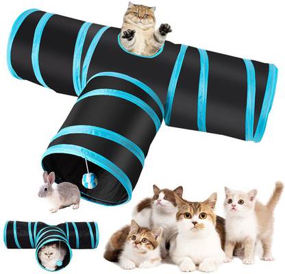 Syco Style Cat Tunnel Kitten Dog Rabbits Cat Interactive Toy Play Toy XL Pet Bed