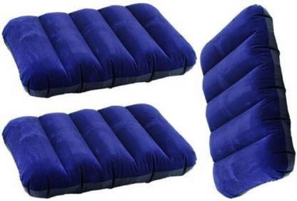 Shoper Air Solid Travel Pillow Pack of 2