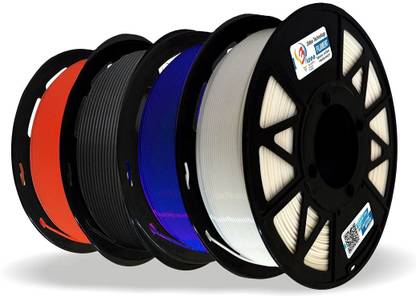3IdeaTechnology PLA Filament 1.75mm Bundle | Dimensional Accuracy +/- 0.03mm (4Kg Total, 1KG/Spool) | 4 Colors 3D Printer Filament