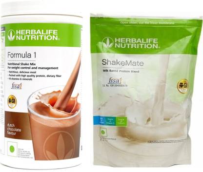 HERBALIFE Weight Loss Single Pack Formula 1 + SHAKEMATE Plant-Based Protein