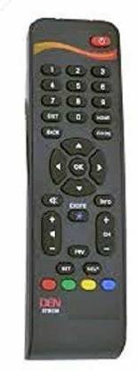 Akshita DVB T-BOX Set-Top Box Remote Control Compatible with (Skyworth 7638, 3800) ( Chake Image With Old Remote ) DEN Remote Controller
