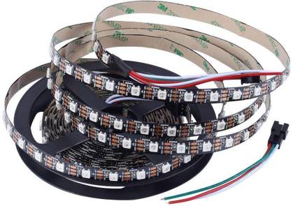 TezTech ws2812b 5v led Strip Individually addressable 60 Pixels/m Non Waterproof Electronic Components Electronic Hobby Kit